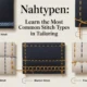 Nahttypen