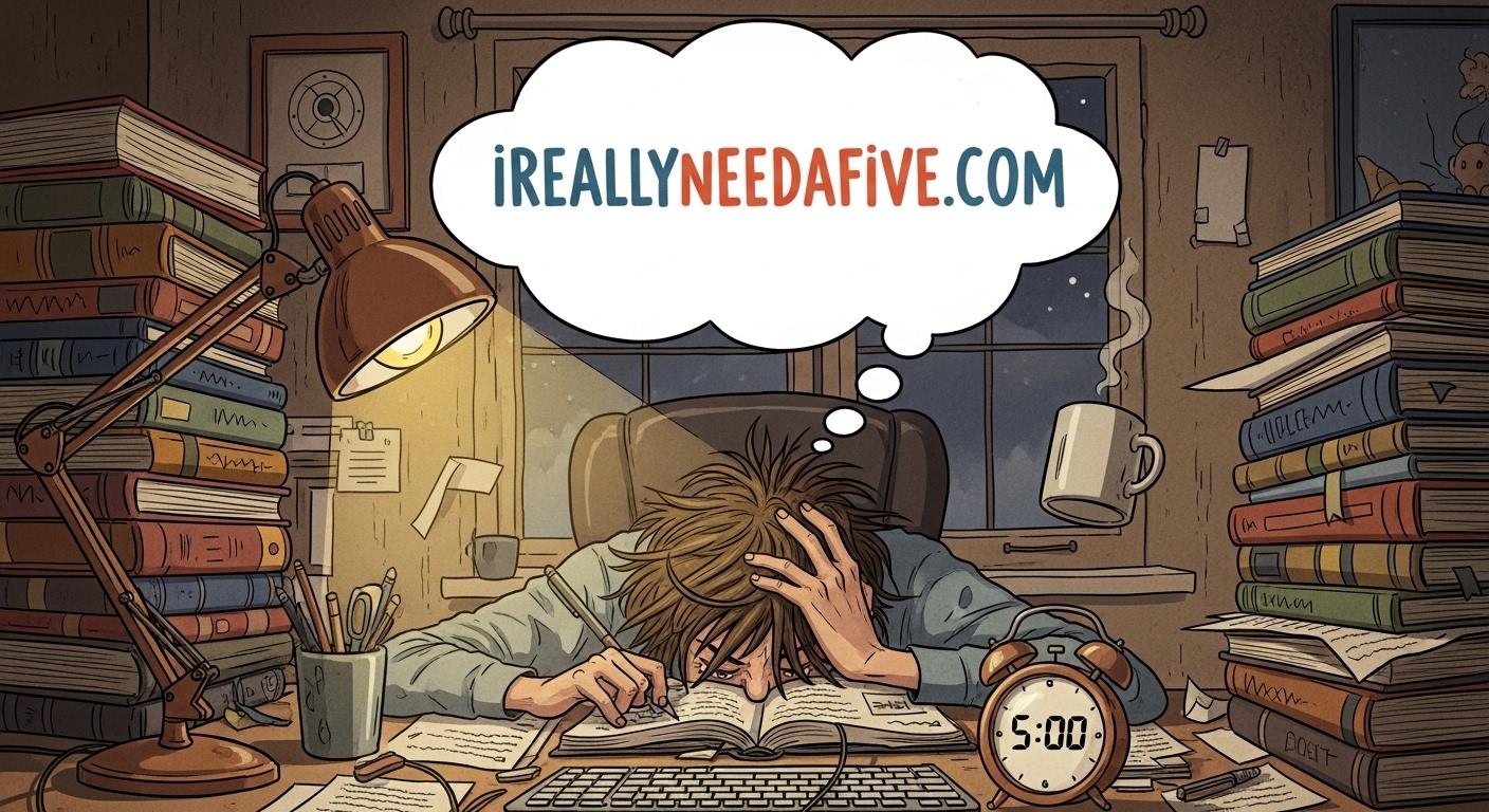 ireallyneedafive.com