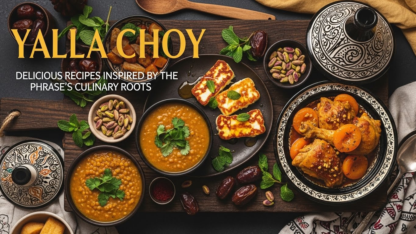 Yalla Choy: Delicious Recipes Inspired by the Phrase's Culinary Roots