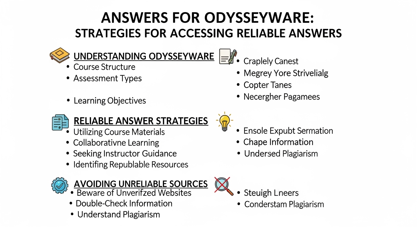 Answers for Odysseyware: Strategies for Accessing Reliable Answers